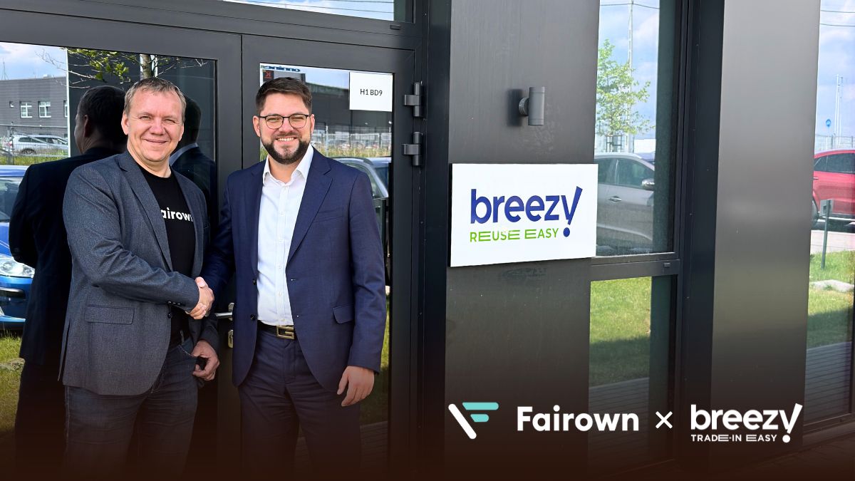 Sustainable Combo by Breezy and Fairown hits the market with an AI-powered double Trade-in