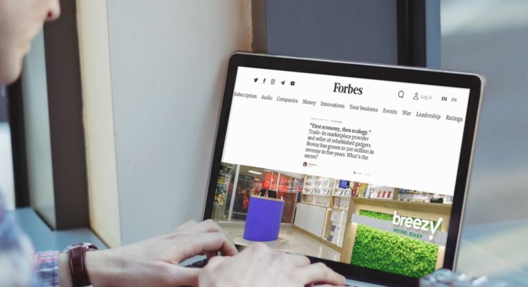 Forbes Ukraine on Breezy